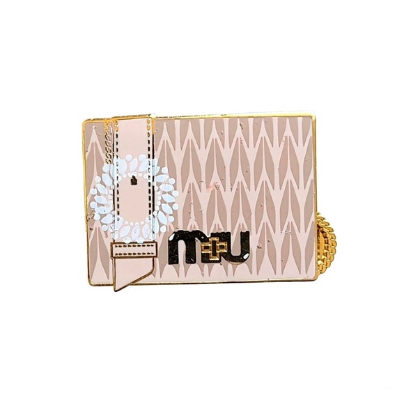 NEW RARE MIU MIU X PINTRILL 2018 LUXURY MIU MIU Collectors Pin Set - Picture 9 of 10